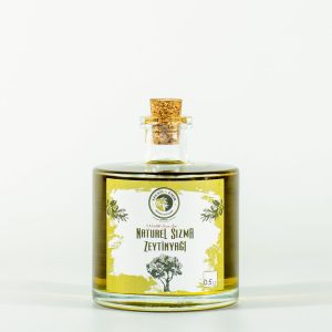 Hediyelik Cam Şişe Zeytinyağı (0,5 Lt)