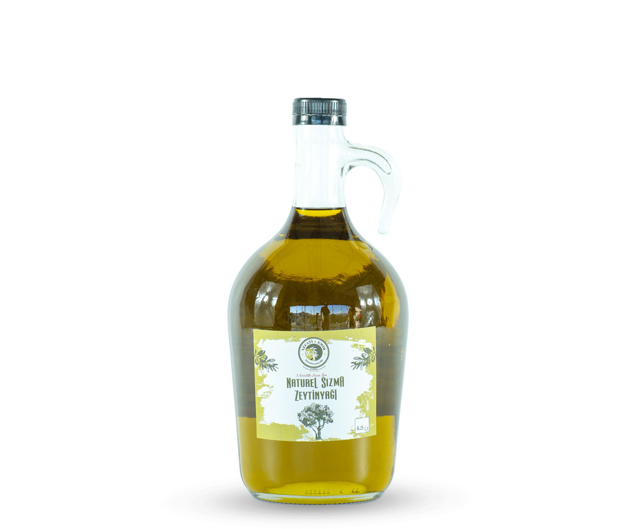 Özel Cam Küp Zeytinyağı (1,5 Lt)