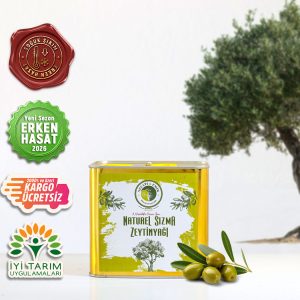 Natürel Sızma Zeytinyağı (2 Lt) necati-emir-zeytinyaglari-zeytinyagi-2lt-teneke